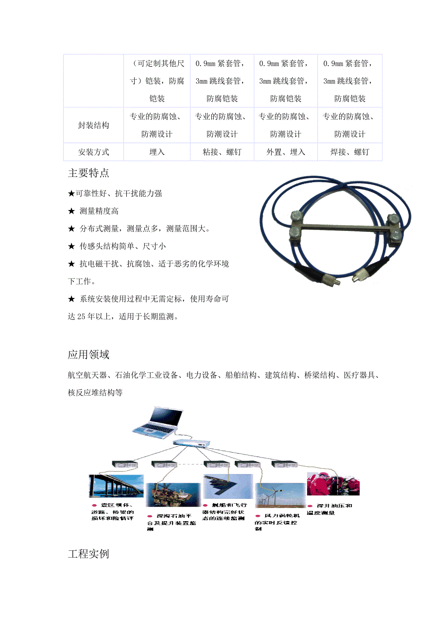 光纤光栅应变传感器产品及监测实例.doc_第2页