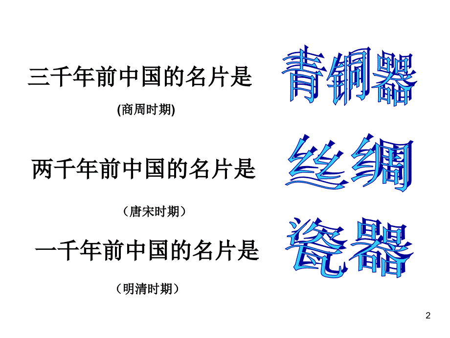 农耕时代的手工业岳麓版课件_第2页