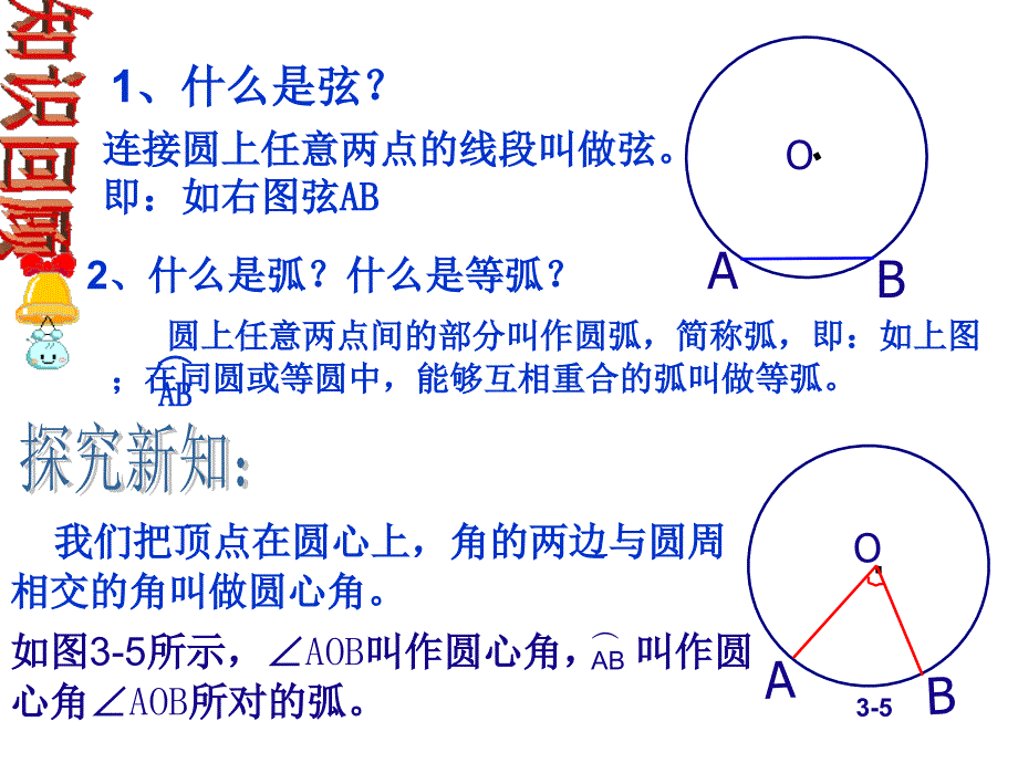 弦圆心角弧关系剖析课件_第2页