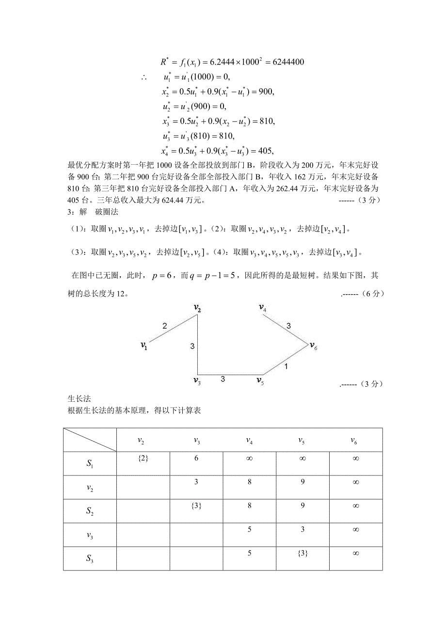 运筹学考试题b卷及答案_第5页