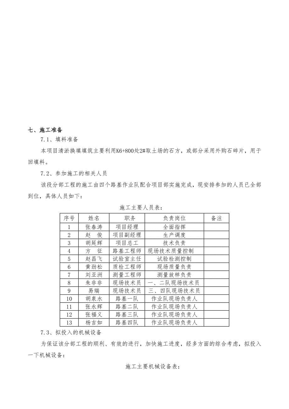 G206东流至尧渡段建设工程清淤换填施工方案_第5页