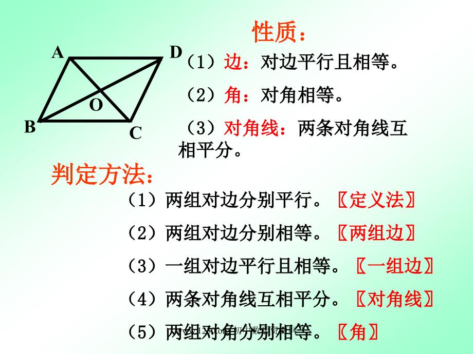 平行四边形复习ppt课件_第3页