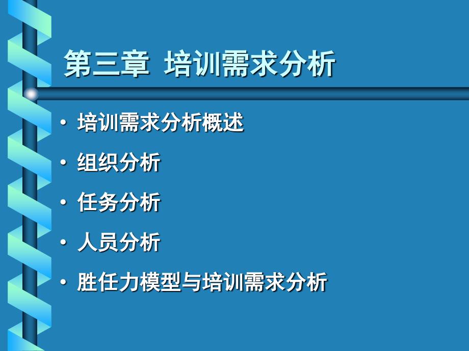 第三章培训与开发的需求分析_第1页