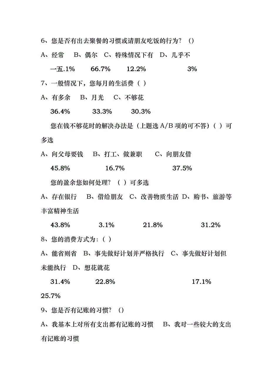 当代大学生消费观的调查报告_第3页