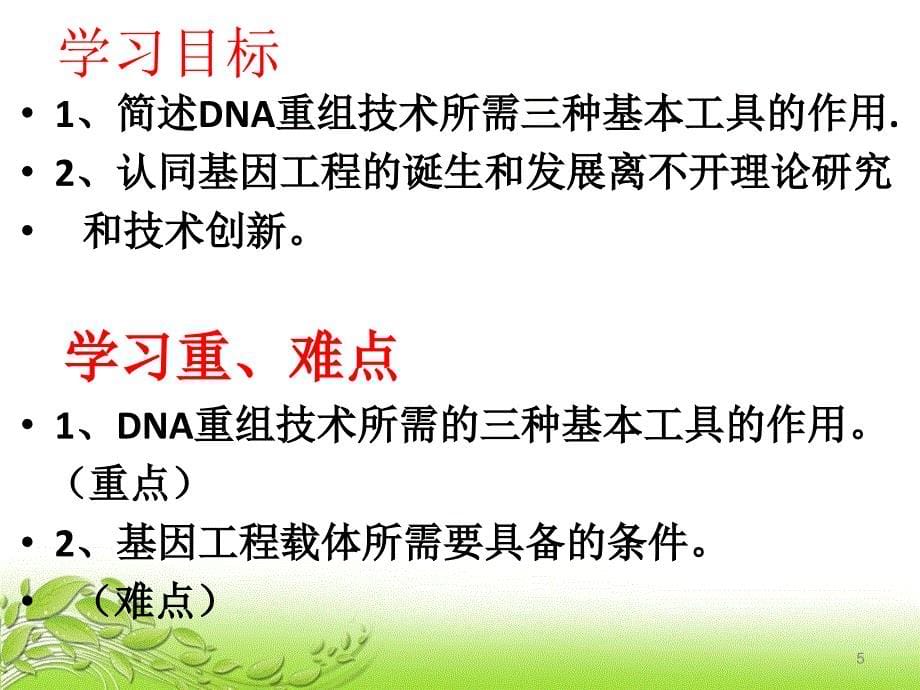 DNA重组技术的工具_第5页