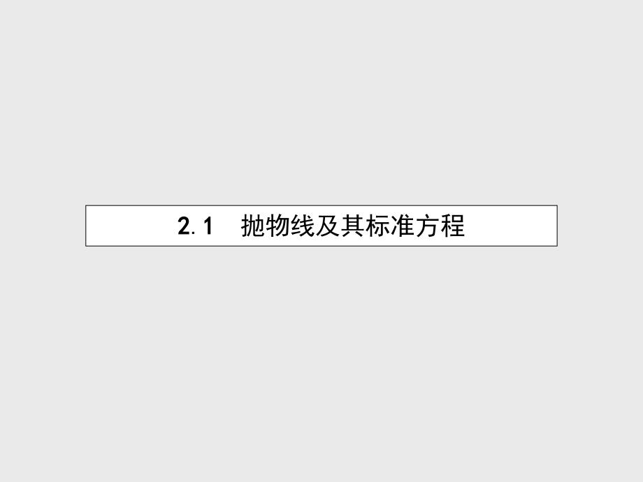 高中数学 3.2.1 抛物线及其标准方程课件 北师大版选修21_第3页