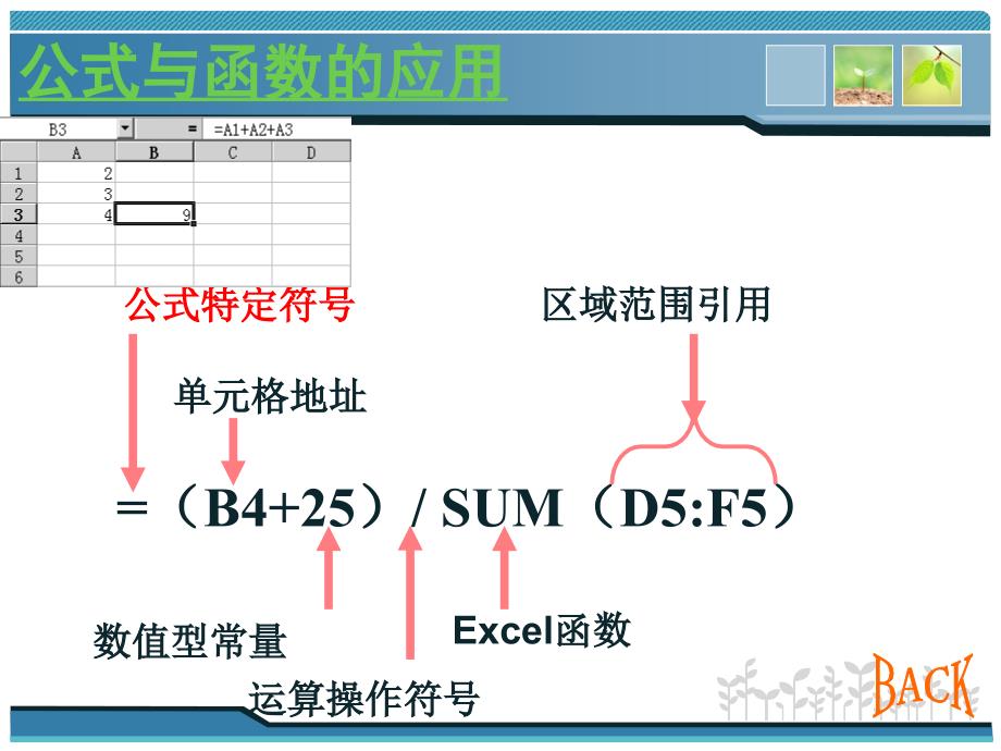 EXCEL中的公式与函数_第2页