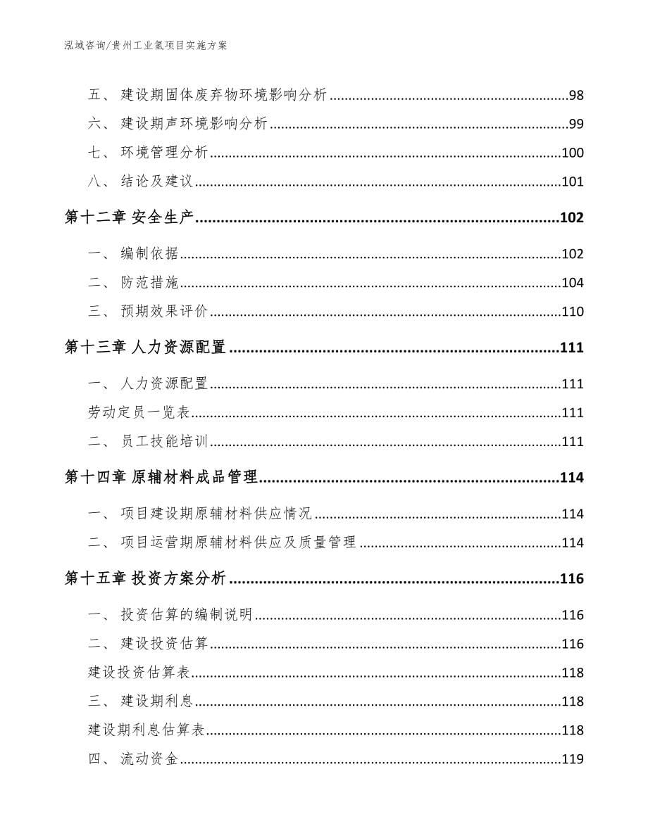 贵州工业氢项目实施方案_第5页