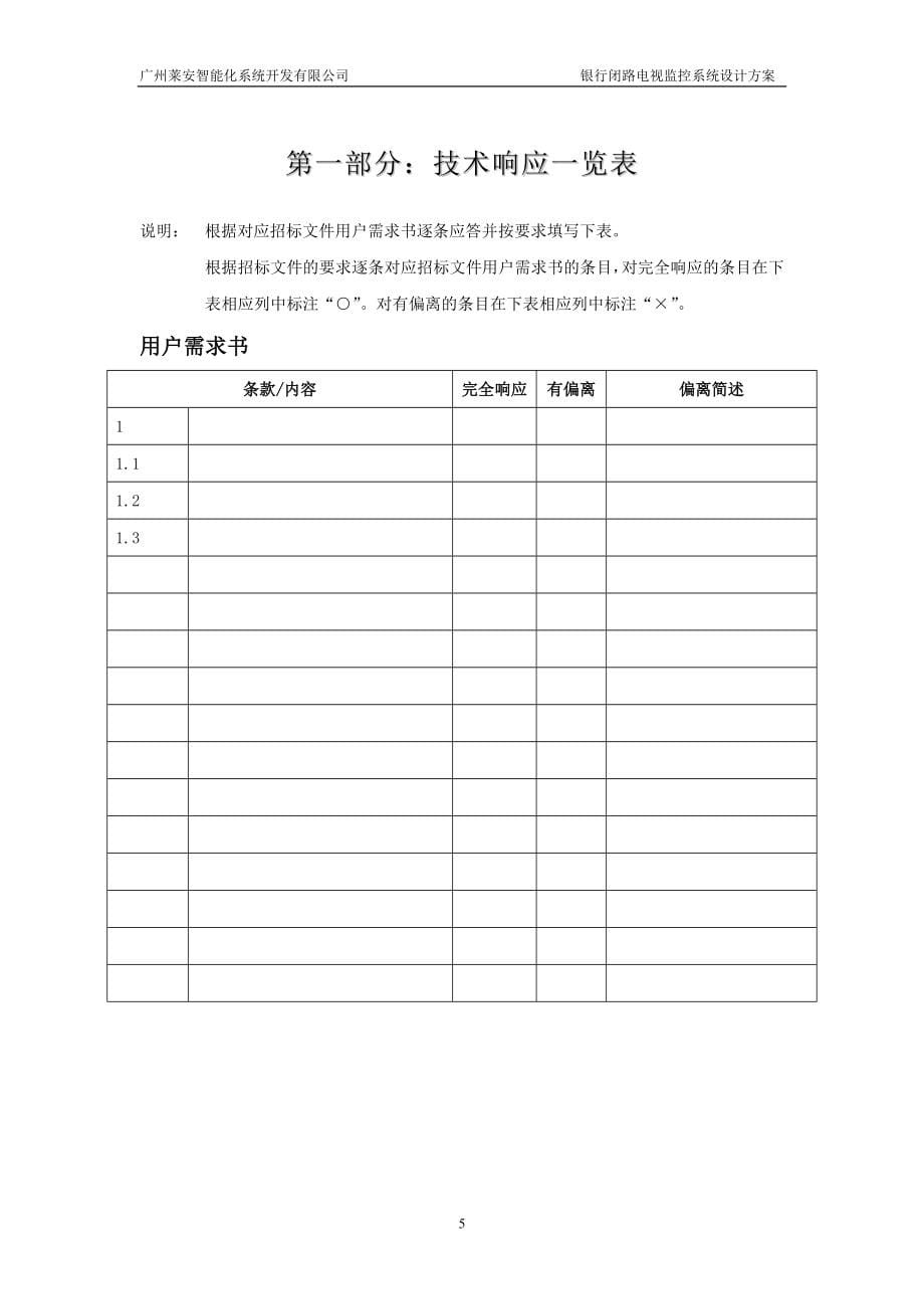 银行闭路电视监控系统设计方案.doc_第5页