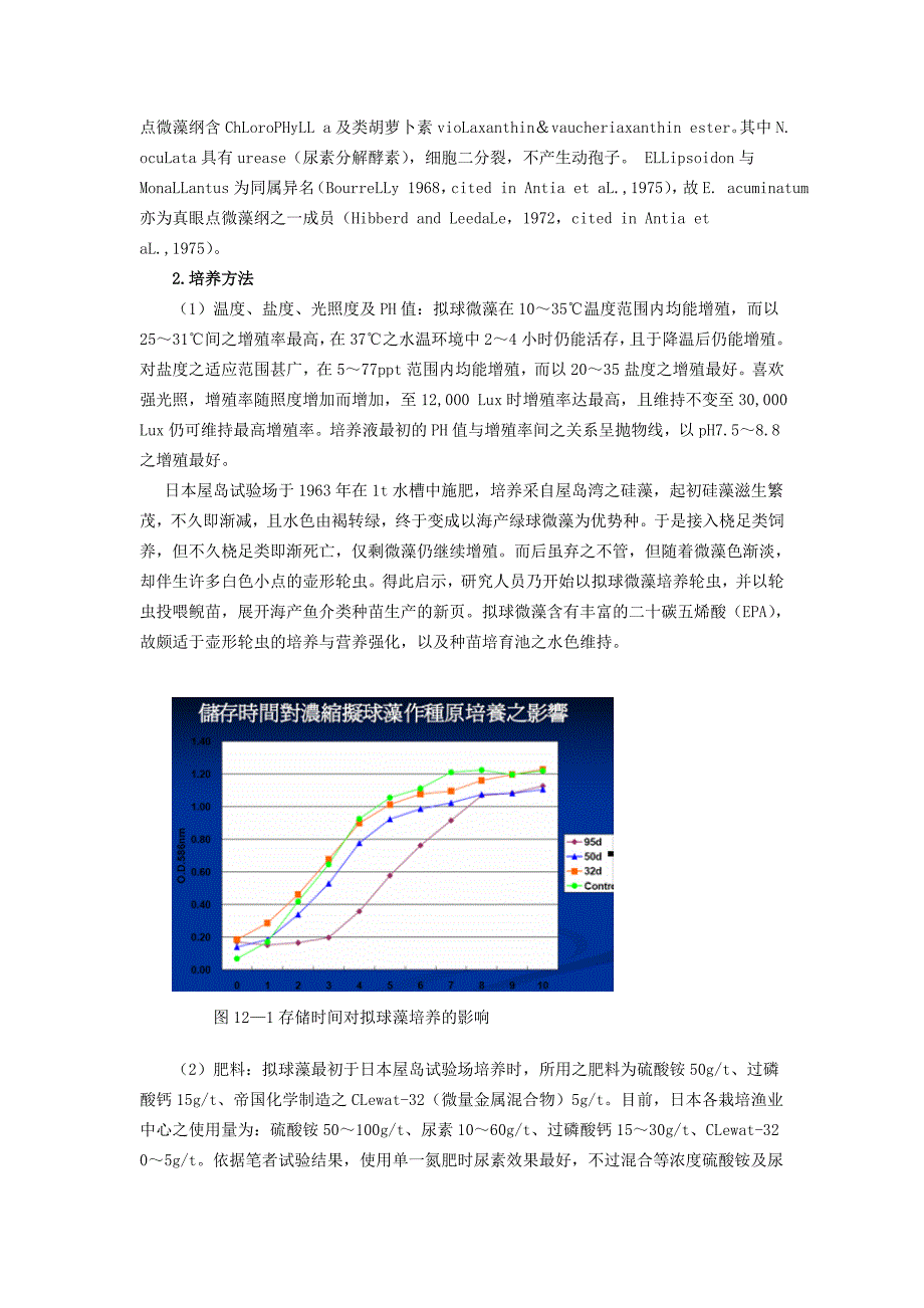 大鲵(娃娃鱼)微藻的室内培养.doc_第2页