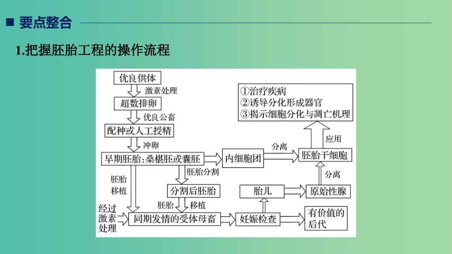 全国通用版2019高考生物二轮复习专题九现代生物科技专题考点3胚胎工程及生物技术的安全性和伦理问题课件.ppt_第2页