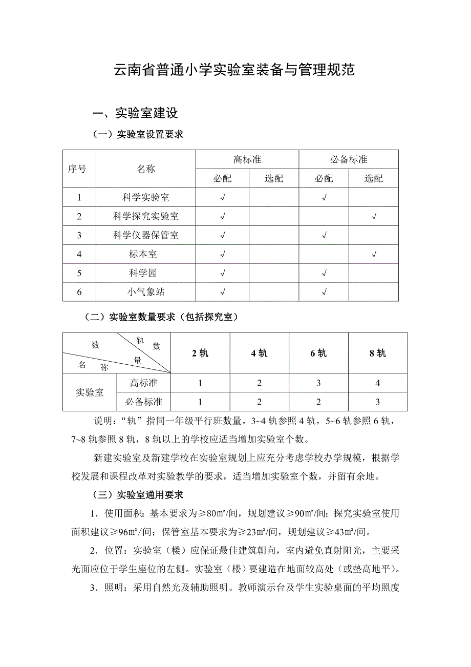 小学实验室装备标准_第3页