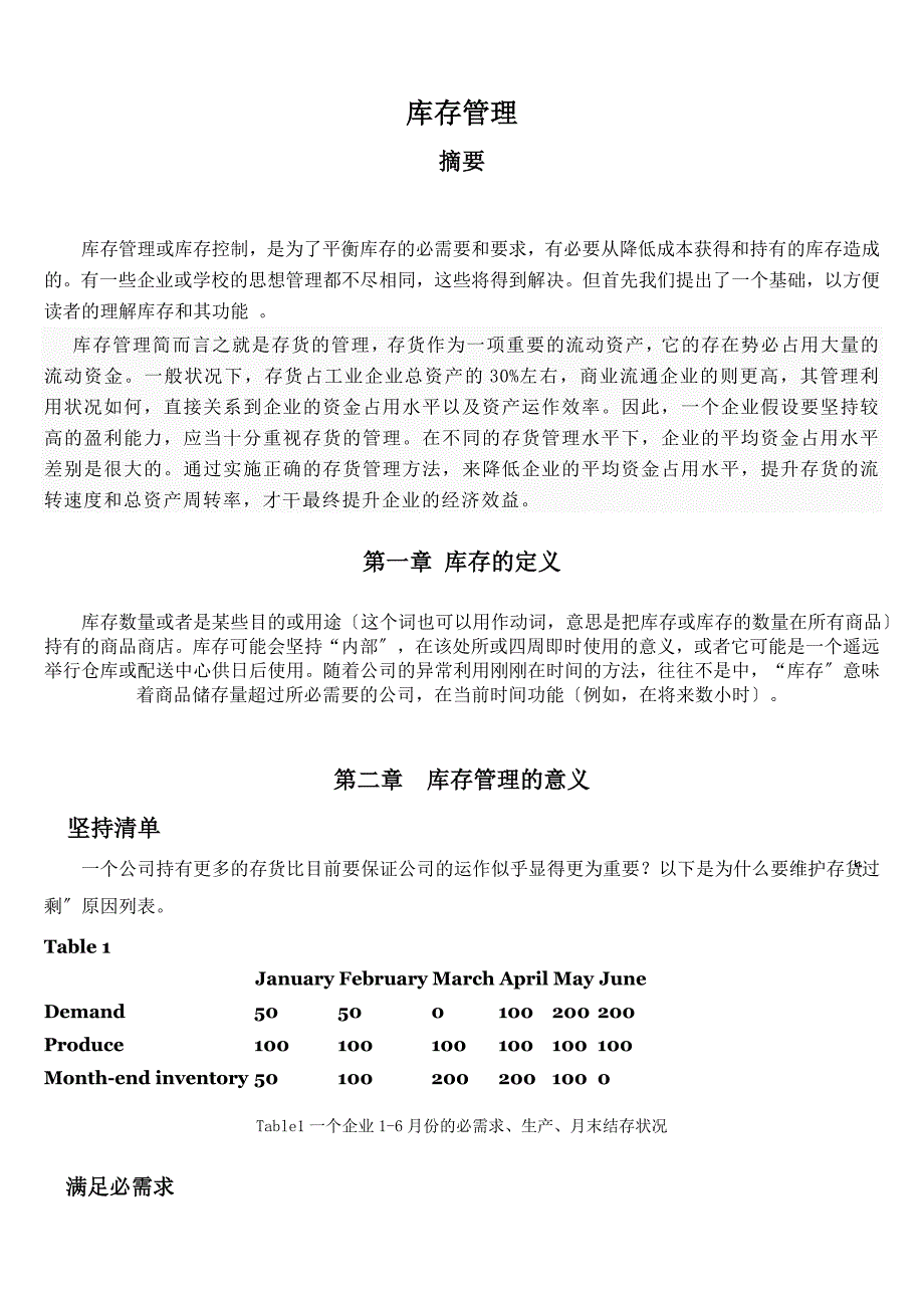 库存管理的意义-仓储货物控制库存量的方法与实践经验.doc_第1页