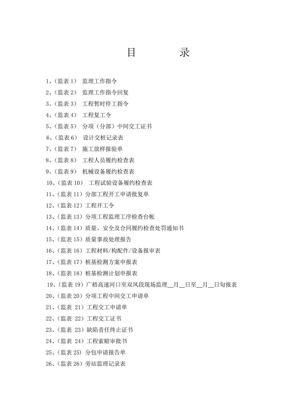 工程监理用表.doc_第4页