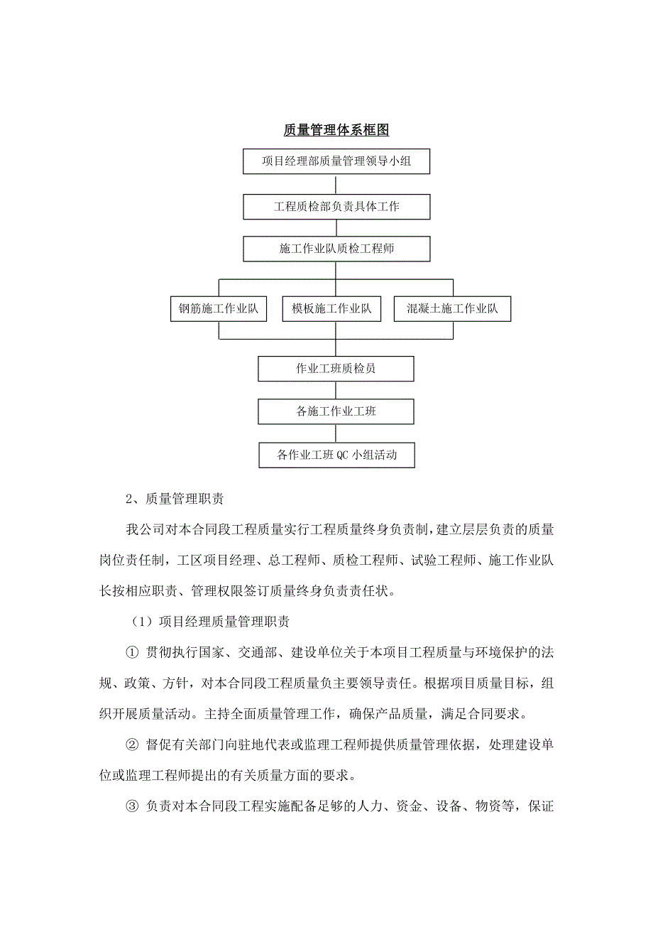 【2019年整理】工程质量保证措施及质量保证体系_第2页