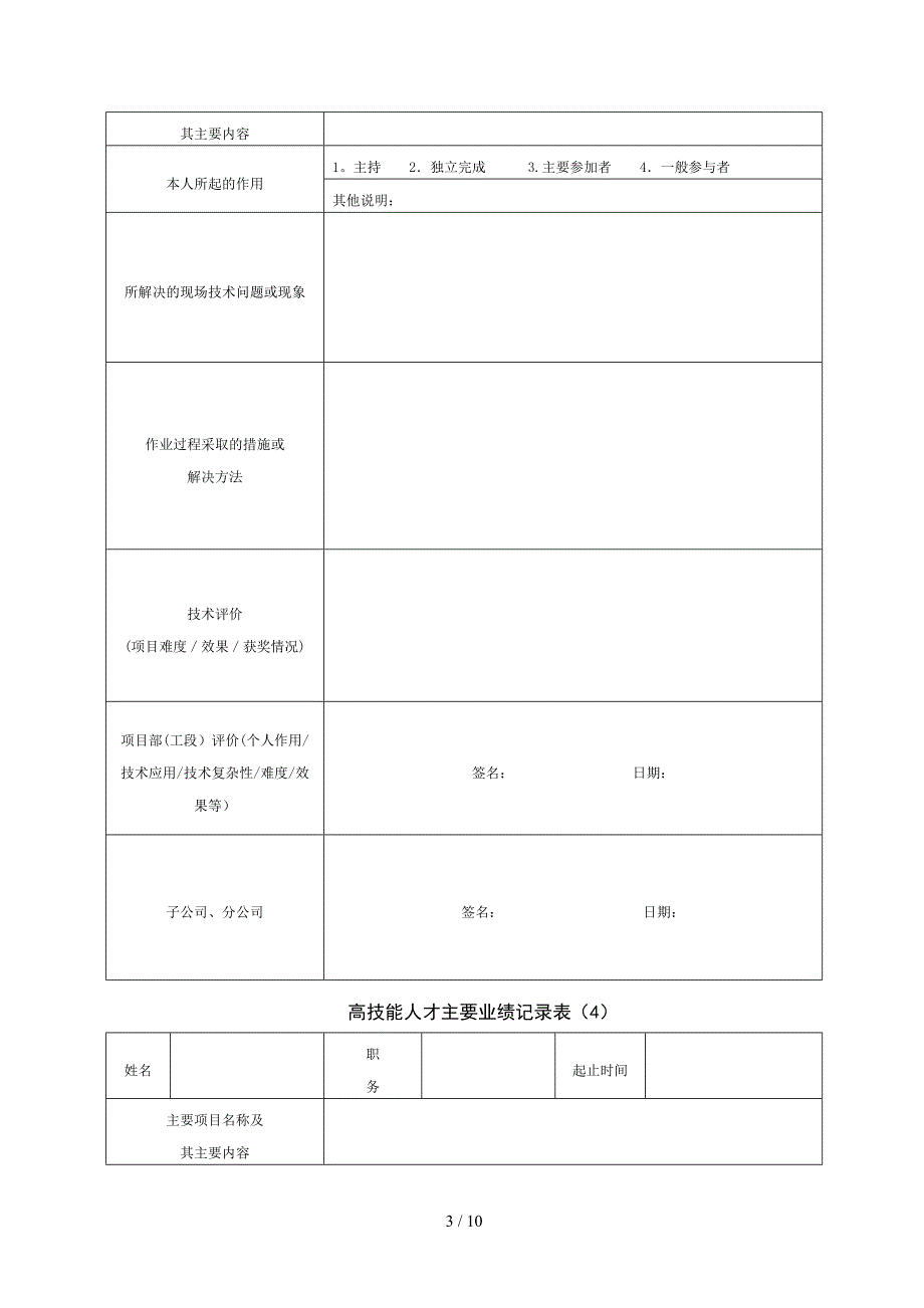 主要业绩记录表_第3页