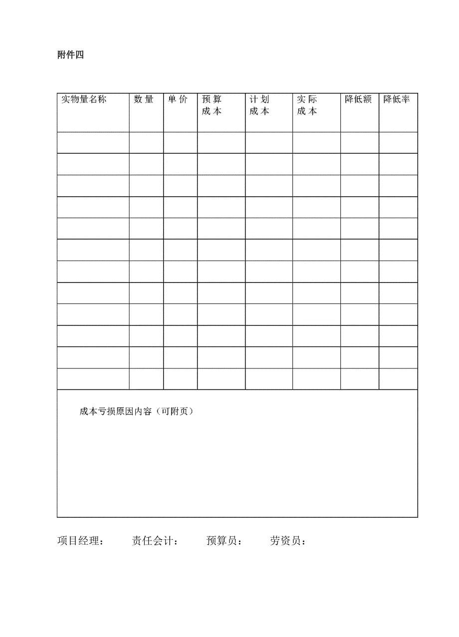 项目成本核算表_第5页