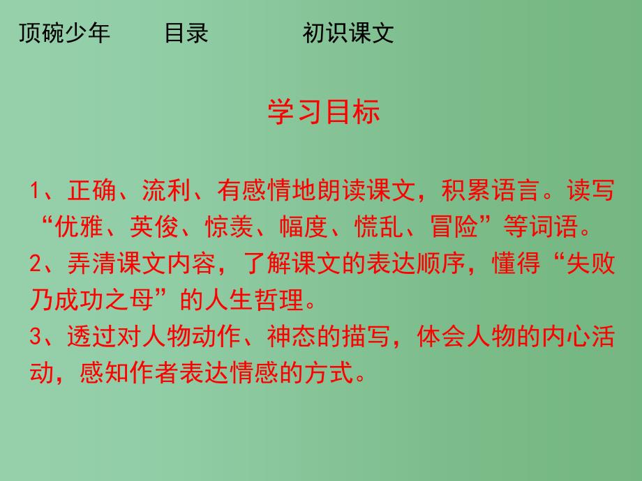 六年级语文下册 4.顶碗少年教学课件 新人教版_第4页