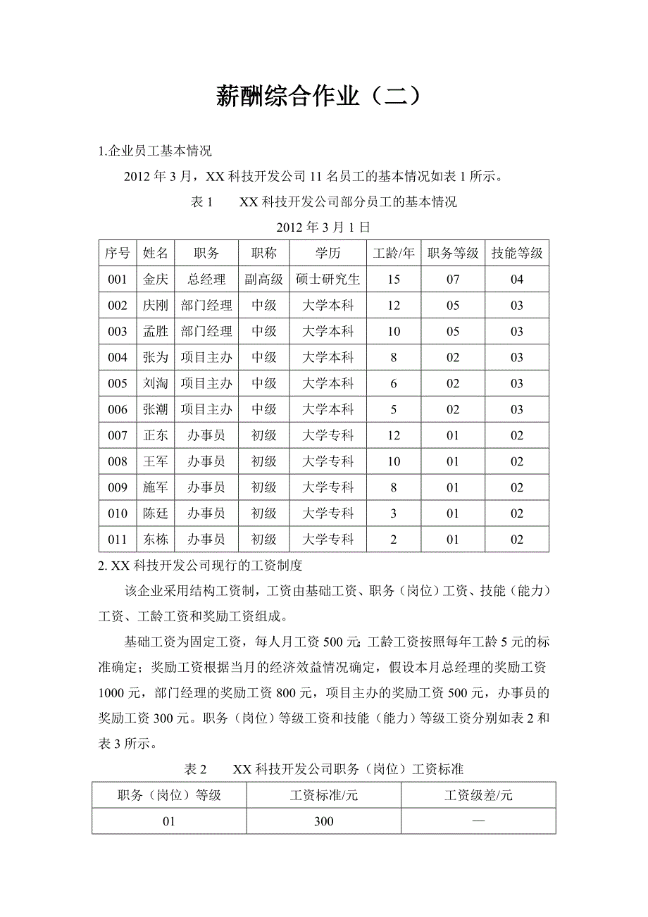 薪酬综合作业.doc_第1页