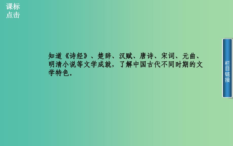 高中历史 专题二 3中国古典文学的时代特色课件 人民版必修3.PPT_第2页