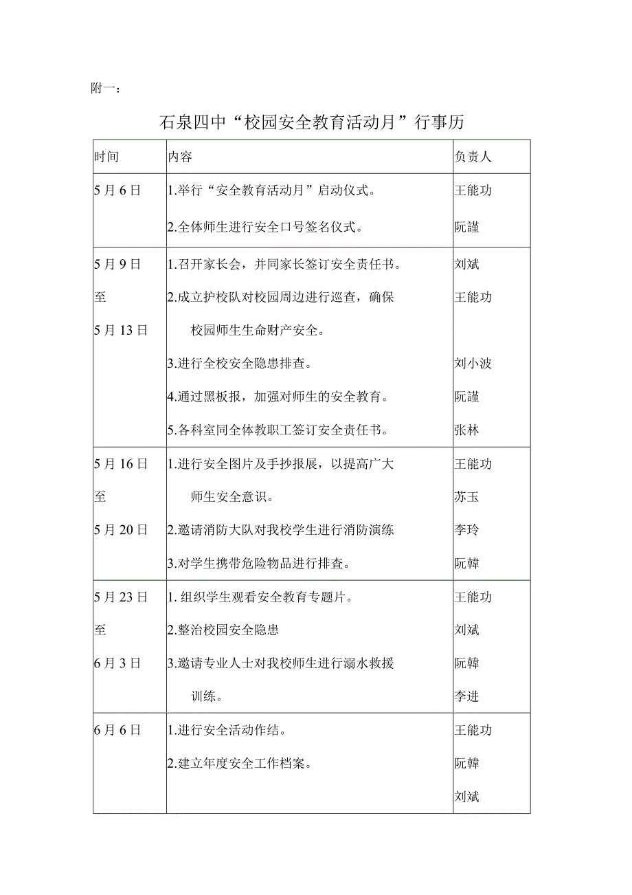 安全活动月启动仪式实施方案1_第3页