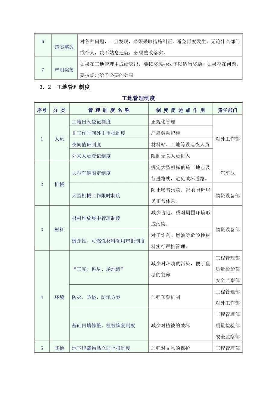 电力线路施工工地管理和施工平面布置_第5页