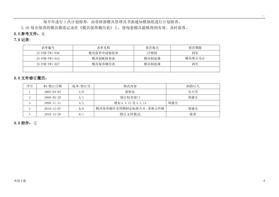 模具保养作业指导书_第4页