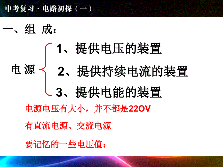 电路初探复习课课件_第3页