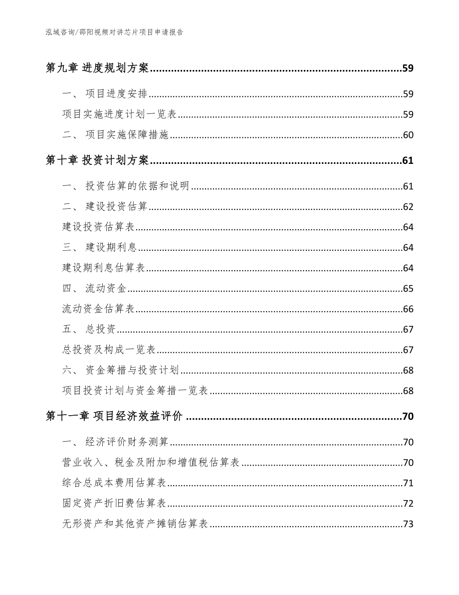 邵阳视频对讲芯片项目申请报告参考范文_第4页