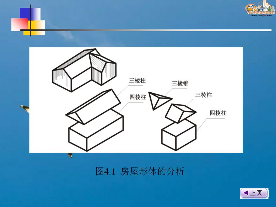 建筑制图与识图第四章基本体的投影ppt课件_第3页