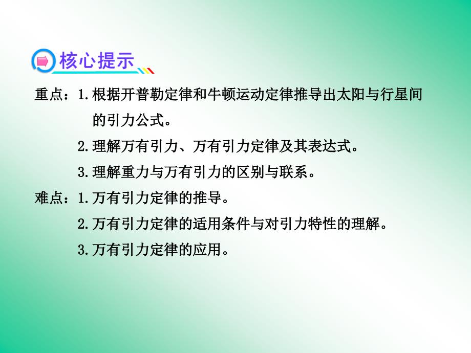 万有引力定律ppt课件_第3页