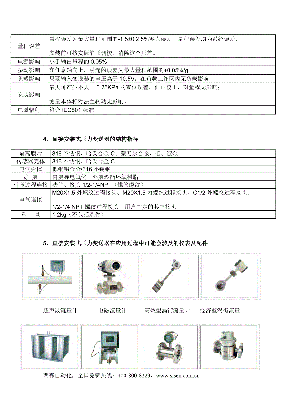 直接安装式压力变送器.doc_第3页