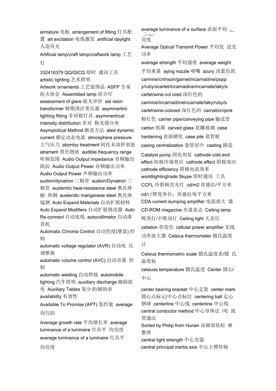 电气英文词汇_第4页