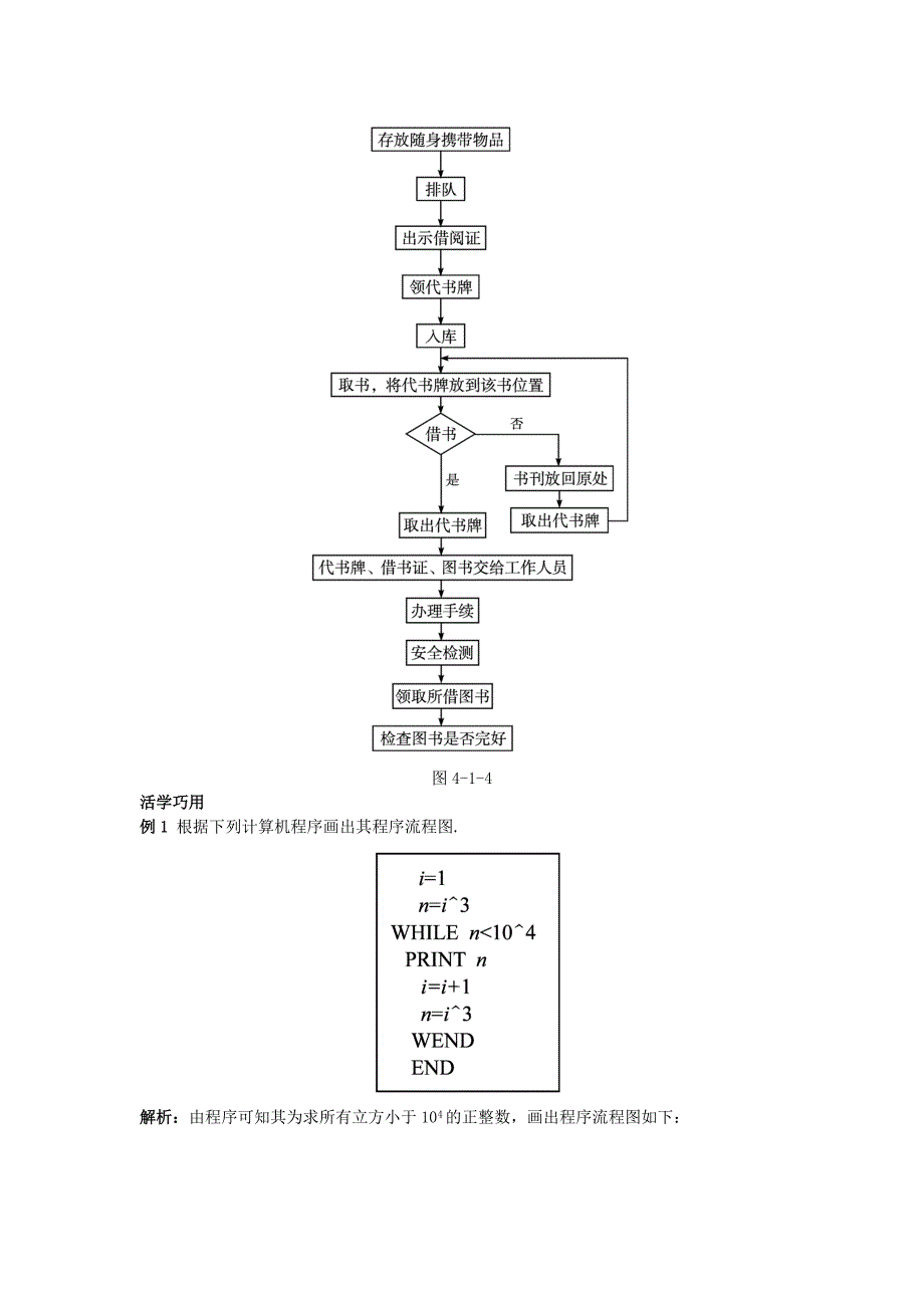 高中数学第4章框图4.1流程图互动课堂学案苏教版选修_第3页