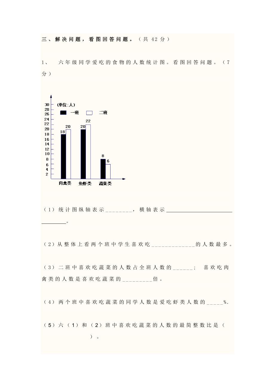 北师大版六年级数学第五单元测试卷.doc_第4页