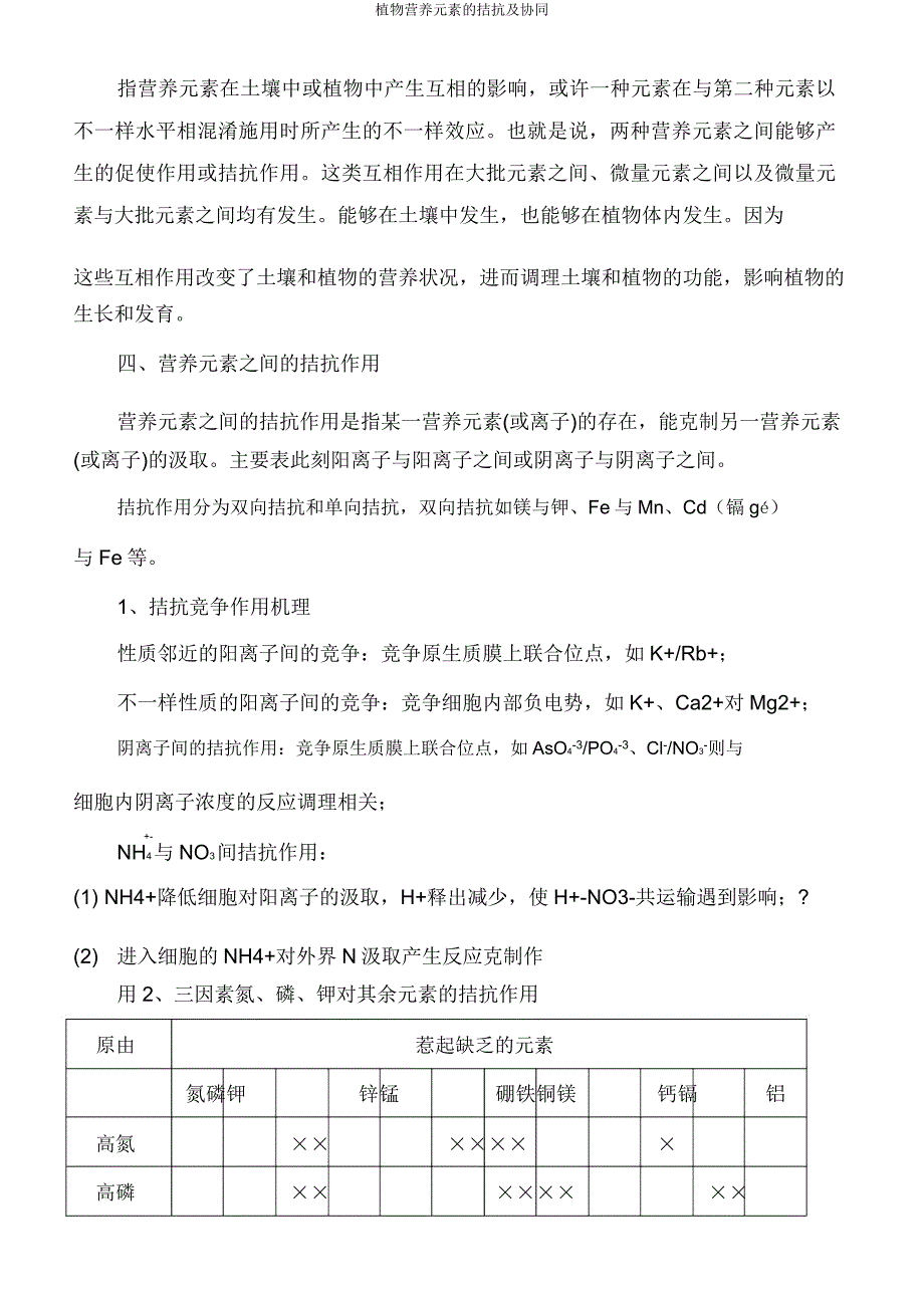 植物营养元素的拮抗及协同.docx_第3页