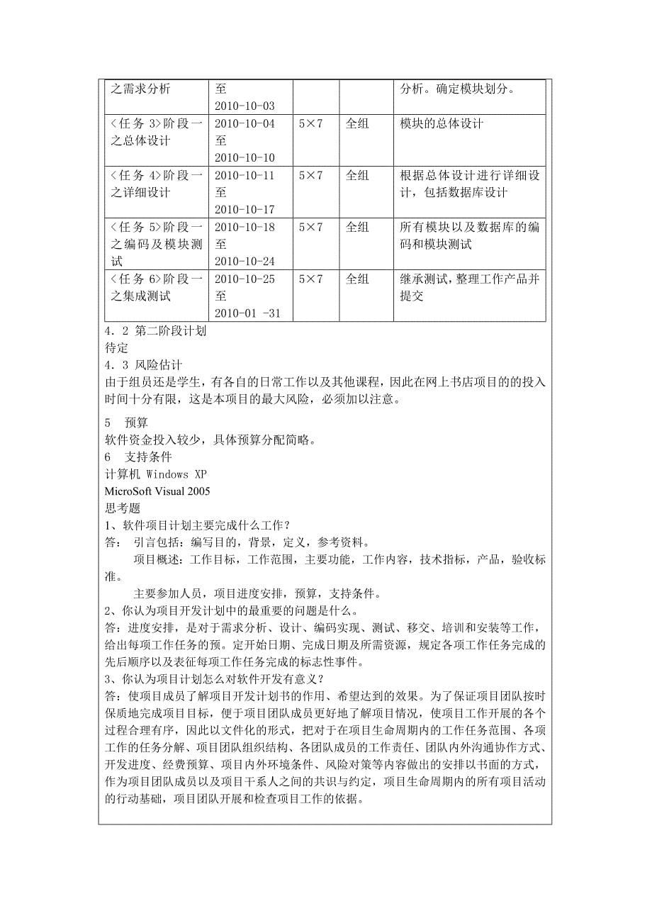 软件工程网上书店系统设计报告.doc_第5页