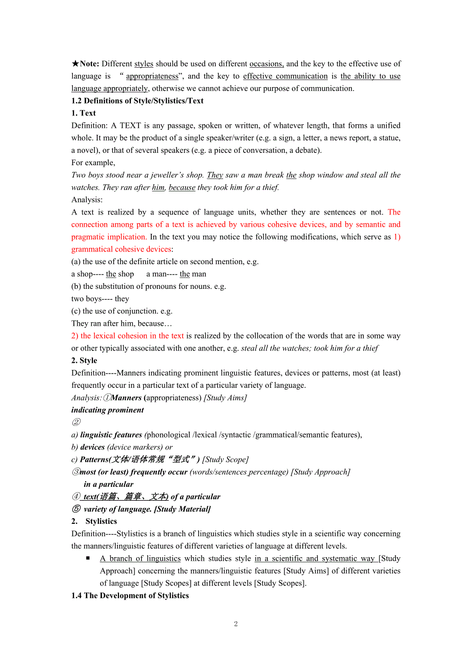 chapter1StyleandStylistics教案_第2页