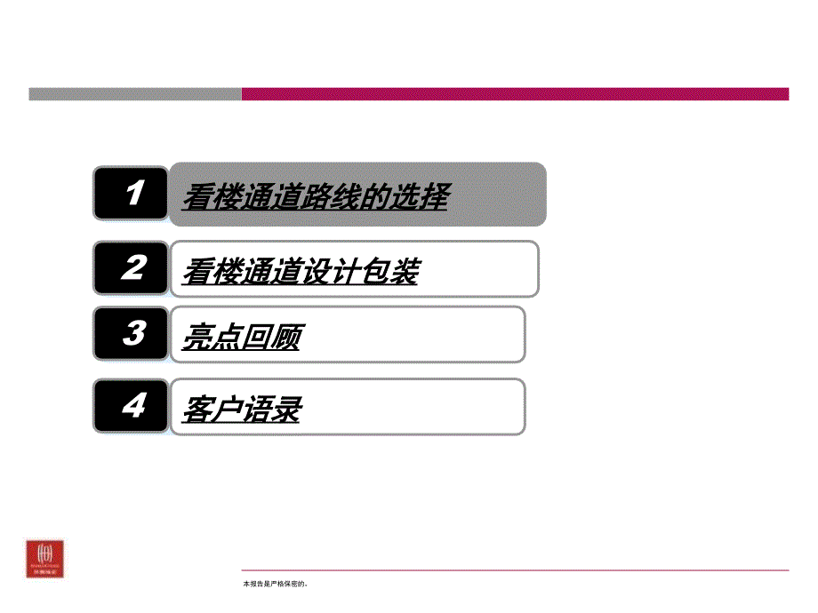 某金域蓝湾看楼通道执行沉淀剖析课件_第3页