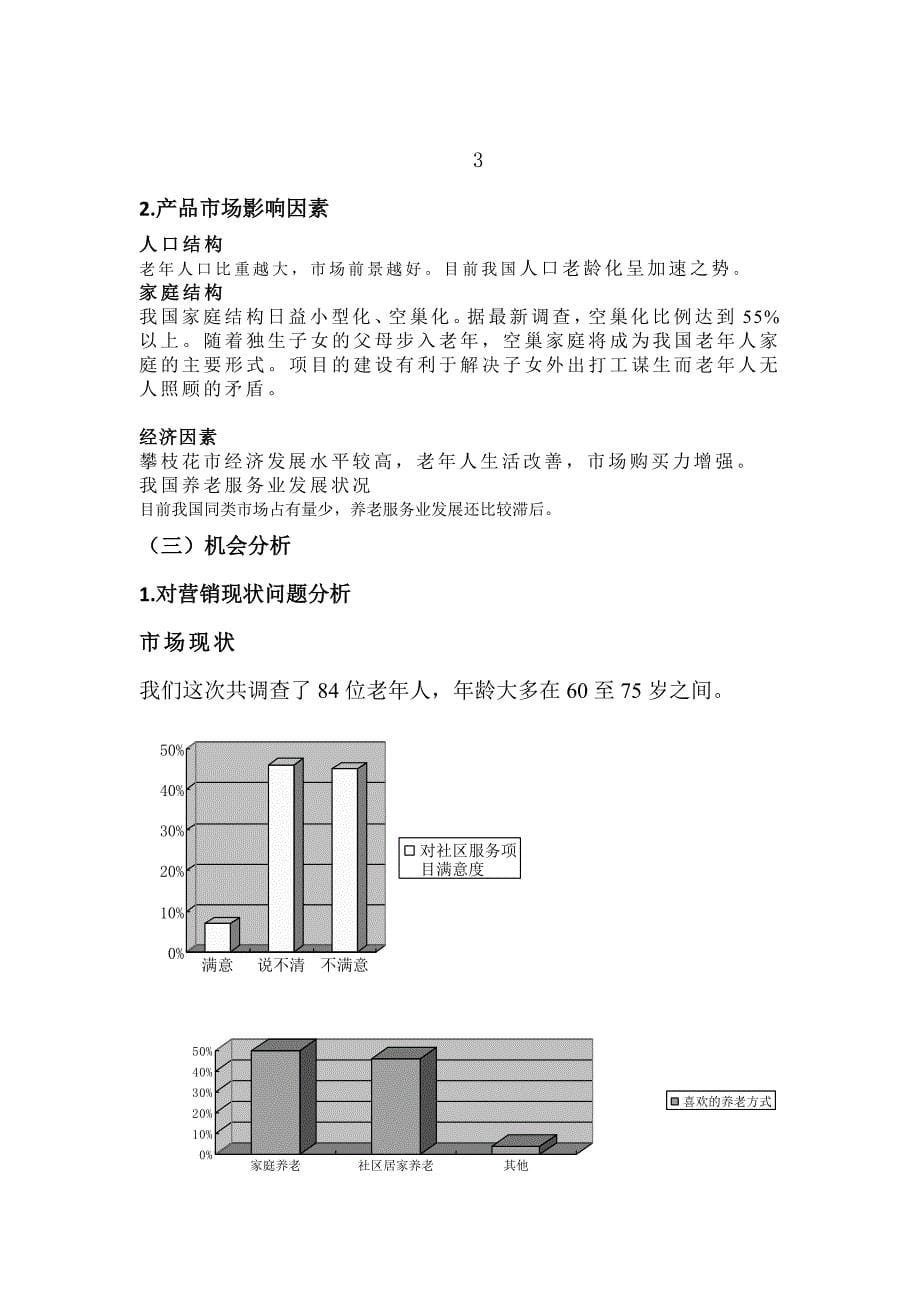 社区养老市场推广营销策划书_第5页