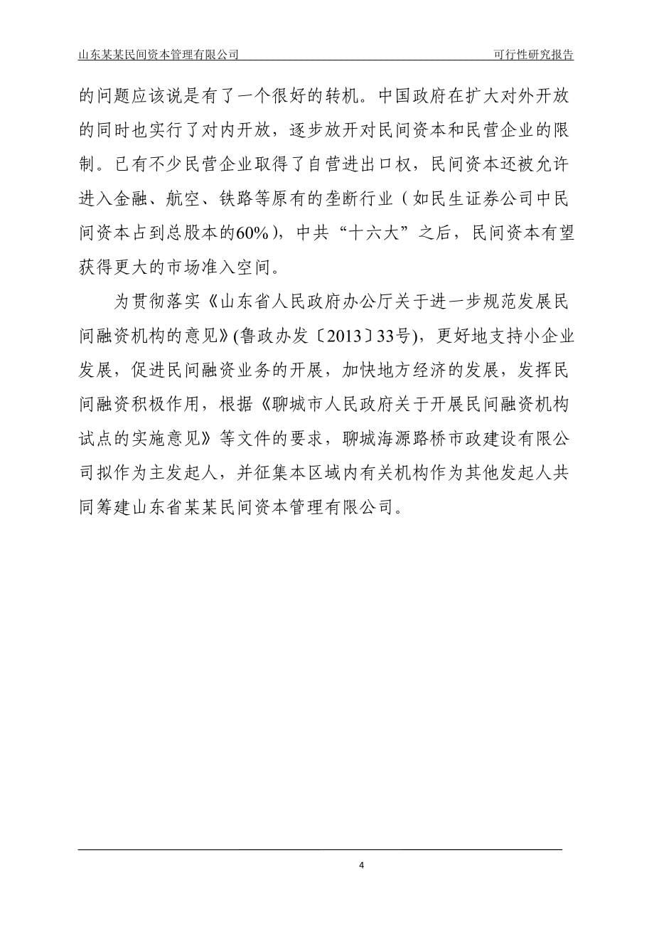 山东省某某民间资本管理有限公司设立可行性策划书.doc_第5页