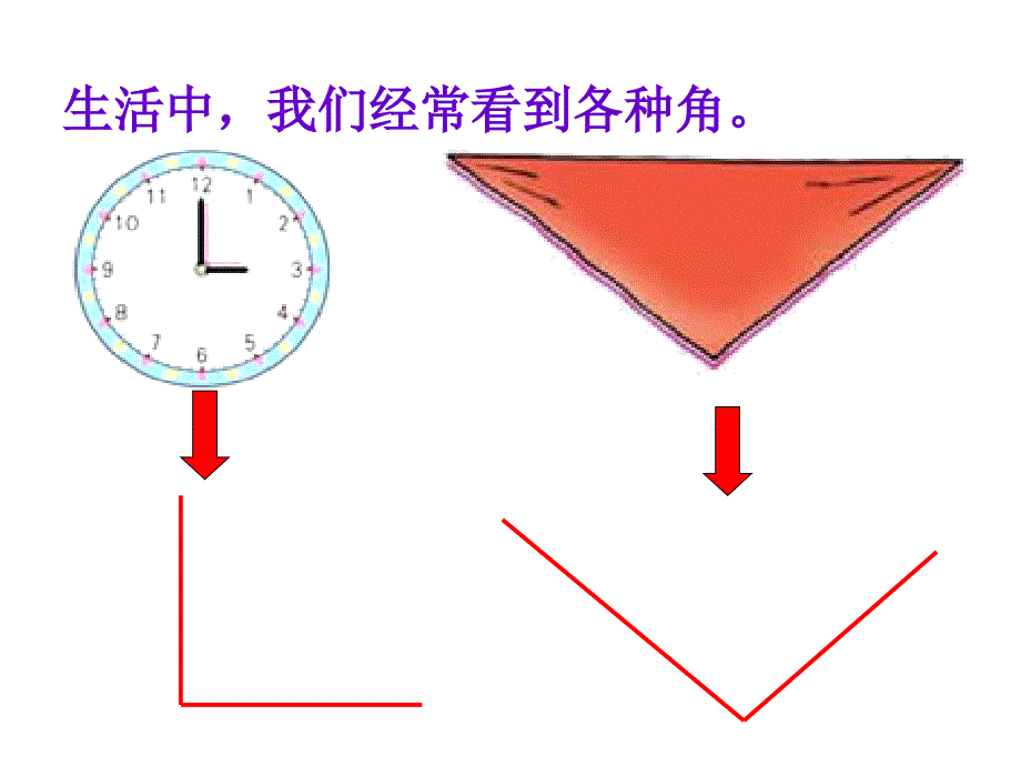 二级数学下册 认识角1课件 北师大_第2页