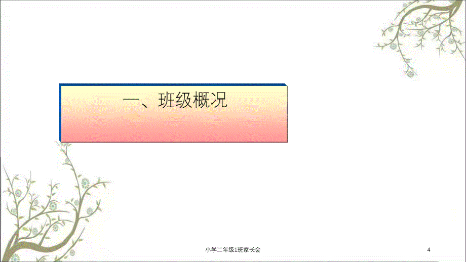 小学二年级1班家长会课件_第4页