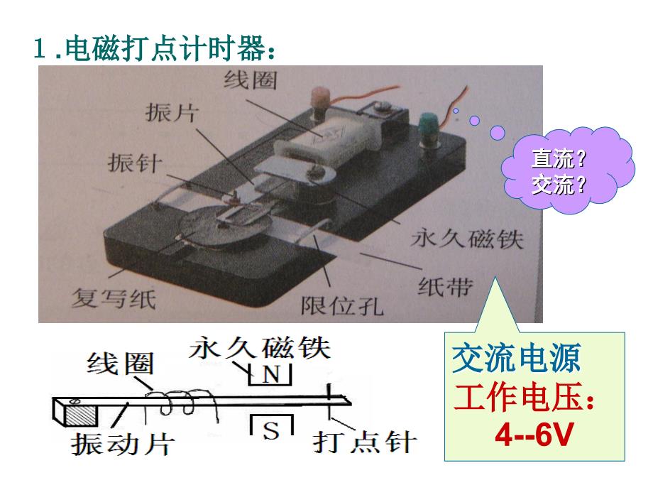 实验研究匀变速直线运动_第5页