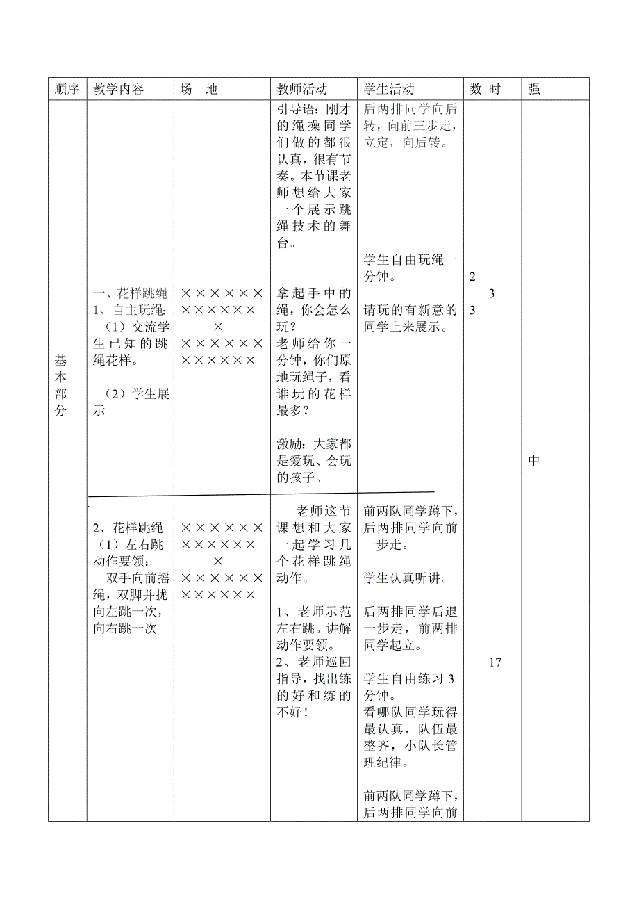 花样跳绳教案[1]_第2页