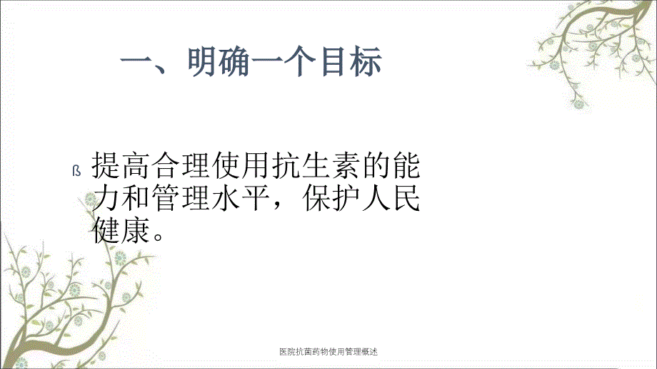 医院抗菌药物使用管理概述_第3页