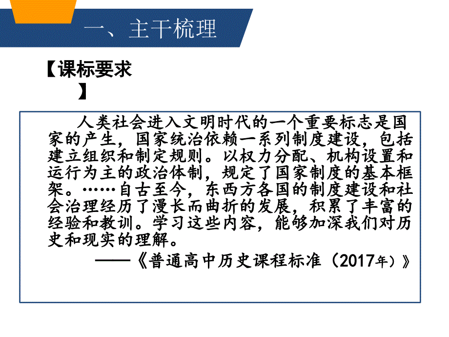 高三历史专题复习-古代中国政治文明-ppt课件_第3页