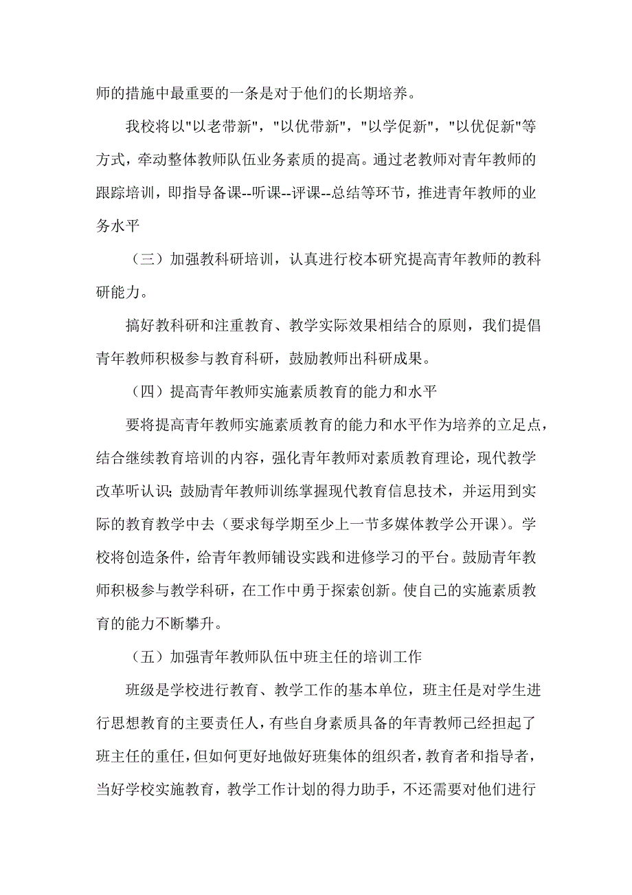 青年教师培养计划_第4页