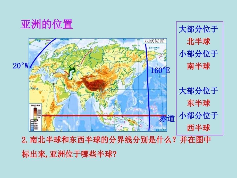 七年级地理下册第六章第一节亚洲和欧洲课件_第5页