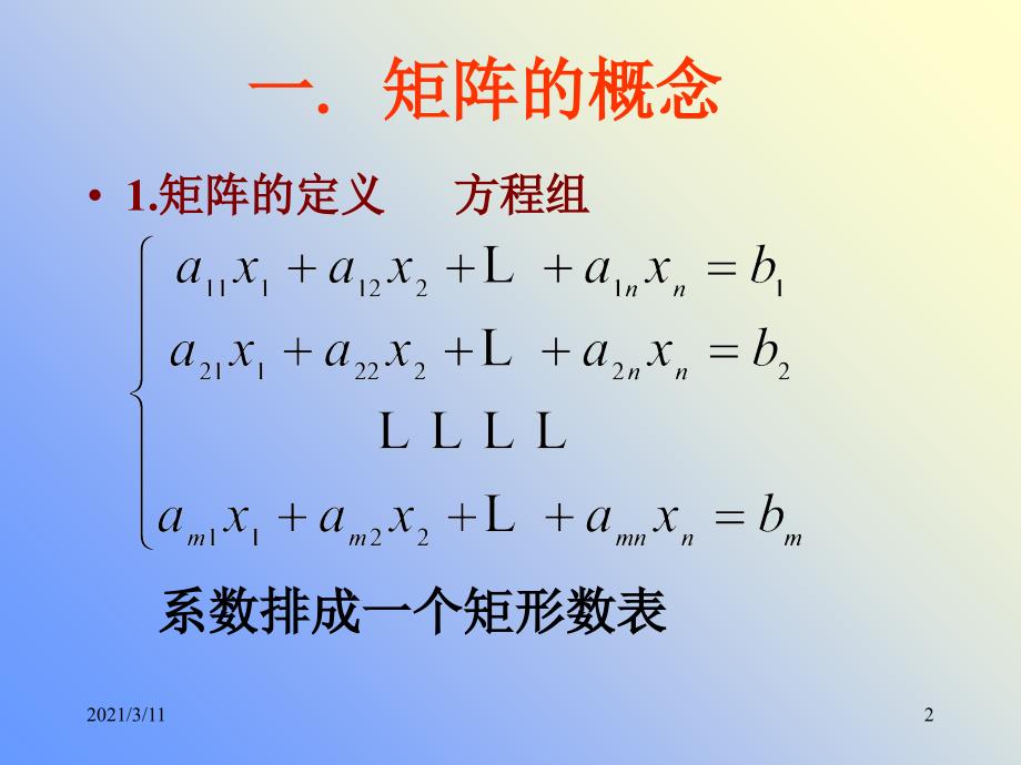 线性代数矩阵第二章课件_第2页